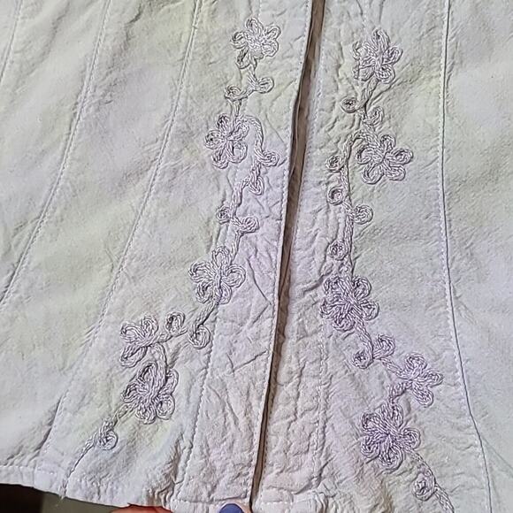 Reworked vintage embroidered boho blouse - Picture 8 of 9